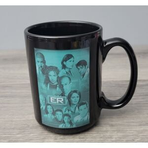 ER Television Series Black‎ Blue Coffee Mug